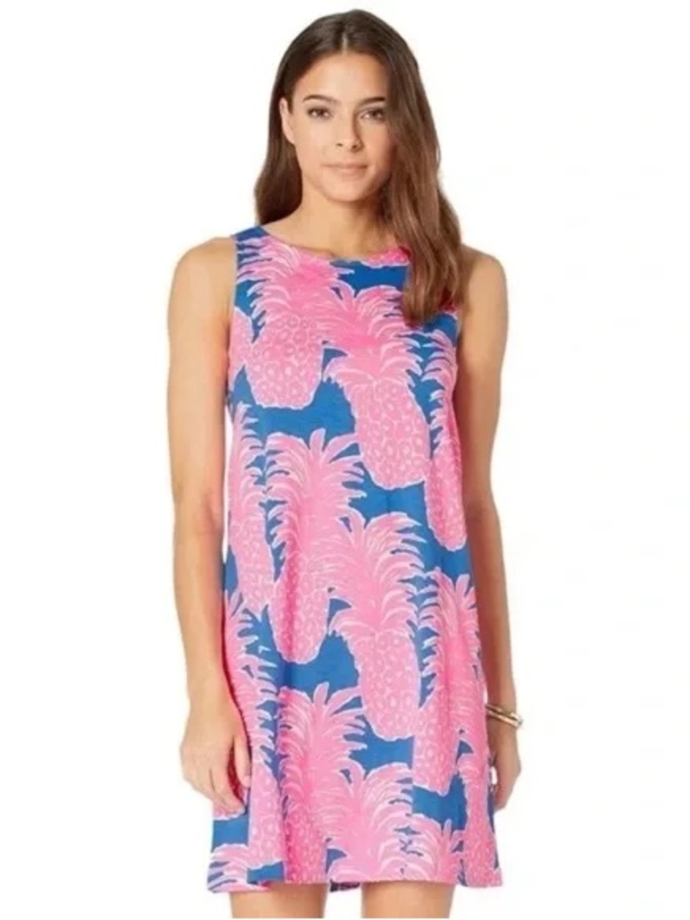 VEUC or NWOT LILLY PULITZER Kristen Dress LITTLE FLAMENCO Blue Haven